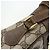 Borsa GUCCI GG Supreme Web Sherry Line PVC Beige Oro 119 02 088 Auth 178473 D'oro - vista 9