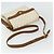 Borsa a Spalla GUCCI GG Supreme PVC Bianco Oro 904 02 084 Auth 178115 D'oro - vista 7