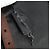 PRADA Tote Bag Leder Schwarz Silber Auth 178161 - Ansicht 10