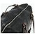 PRADA Tote Bag Leder Schwarz Silber Auth 178161 - Ansicht 6