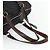 PRADA Tote Bag Leder Schwarz Silber Auth 178161 - Ansicht 7