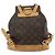 LOUIS VUITTON Monogram Montsouris MM Rucksack M51136 LV Auth am11442 Monogramm - Ansicht 2