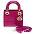 Borsa Lady Dior Crocodile Rosa - 103491 - vista 3