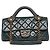 Borsa Chanel 19 Castle Rock Small Flap Bag Verde Smeraldo Verde scuro