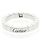 Anello Cartier Lanieres 1P Diamond Band in oro bianco 18K - vista 3