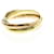 Trinity Ring Cartier Golden  - Ansicht 4