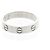 Cartier Mini Love Ring aus Weißgold Silber - Ansicht 4