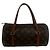 Louis Vuitton Papillon Mini Boston Tasche aus Leder Braun