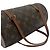 Louis Vuitton Papillon Mini Boston Tasche aus Leder Braun - Ansicht 4