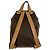 Céline Celine Vintage Macadam Blazon Triomphe Leder Rucksack Braun - Ansicht 3