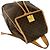 Céline Celine Vintage Macadam Blazon Triomphe Leder Rucksack Braun - Ansicht 4