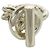 Ring Hermès Anello Croisette in argento sterling 925 Hermes