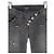 Balmain by Decarnin AW10 Flared Napoleon Biker Denim Jeans - vista 3