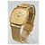 Relógio Longines de Quartzo Dourado Quadrado - vista 2