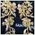 Saint Laurent Orecchini a Clip XXL Fiori Dorati D'oro - vista 5
