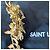 Saint Laurent Orecchini a Clip XXL Fiori Dorati D'oro - vista 6