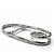 Ring Hermès Anello HERMES Chaine d'Ancre Punk Triple Band Argento - vista 4