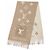 Stola in cashmere e pelliccia di visone beige Louis Vuitton - vista 3