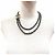 Collana a Doppia Catena con Logo Coco di Chanel Blu - vista 3