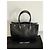 Saint Laurent Rive Gauche Borsa Tote in Pelle Nera Nero - vista 4
