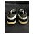 Amiri Skeleton Sneakers Low Top Nero Bianco - vista 6