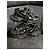 Balenciaga Triple S Sneakers Nere Nero - vista 5