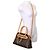 Borsa a Spalla Louis Vuitton Monogram Evermore PM Marrone - vista 10