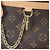 Borsa a Spalla Louis Vuitton Monogram Evermore PM Marrone - vista 6