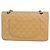 Borsa a tracolla Chanel A01112 in pelle caviar matelassé beige - vista 3