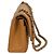 Borsa a tracolla Chanel A01112 in pelle caviar matelassé beige - vista 4