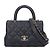 Chanel AS2215 Caviar Skin Coco Handle XXS 2-Way Shoulder Bag Nero