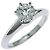 Tiffany & Co. Solitär-Diamantring aus Platin 950
