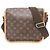 Borsa a Spalla Louis Vuitton Messenger Bosphore PM Marrone Monogram - vista 2