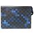 Pochette Voyage MM da uomo Louis Vuitton Nero Blu