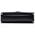 Borsa Monogram Book in scamosciato nero Saint Laurent - vista 3
