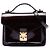 Louis Vuitton Purple Vernis Monceau BB Porpora