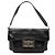 Sac à bandoulière Chanel Reissue 2.55 en agneau Black Chocolate Bar Noir