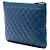 Chanel Blue Medium Quilted Caviar Boy O Case Clutch Blu scuro - vista 2