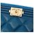 Chanel Blue Medium Quilted Caviar Boy O Case Clutch Blu scuro - vista 5