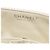 Chanel White Classic Perforated Lambskin East West Flap Bianco Crudo - vista 5