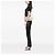 Chanel White Classic Perforated Lambskin East West Flap Bianco Crudo - vista 6