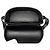 Borsa June Monogram in agnello trapuntato nero Saint Laurent - vista 4