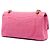 Chanel Pink Croc Quilted Jersey Reissue 2.55 Double Flap 225 Rosa - vista 2