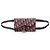 Dior Saddle Gürteltasche aus rotem Oblique Canvas Bordeaux