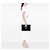 Clutch Chanel Black Large Wool Felt Deauville O Case Nero - vista 6