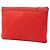 Clutch Chanel Boy O Case in agnello con chevron rosso grande e doppia cucitura - vista 2