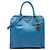 Borsa shopper Prada Blue Saffiano Lux