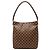 Louis Vuitton Marrone Damier Ebene Looping GM