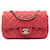 Chanel Mini Rectangular Classic Caviar Rot mit Einzelklappe