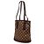 Louis Vuitton Marrone Damier Ebene Marais - vista 2